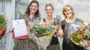 Compliment Frenchie, Hannie, Petra en Eva