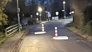 Chicane iets te krap