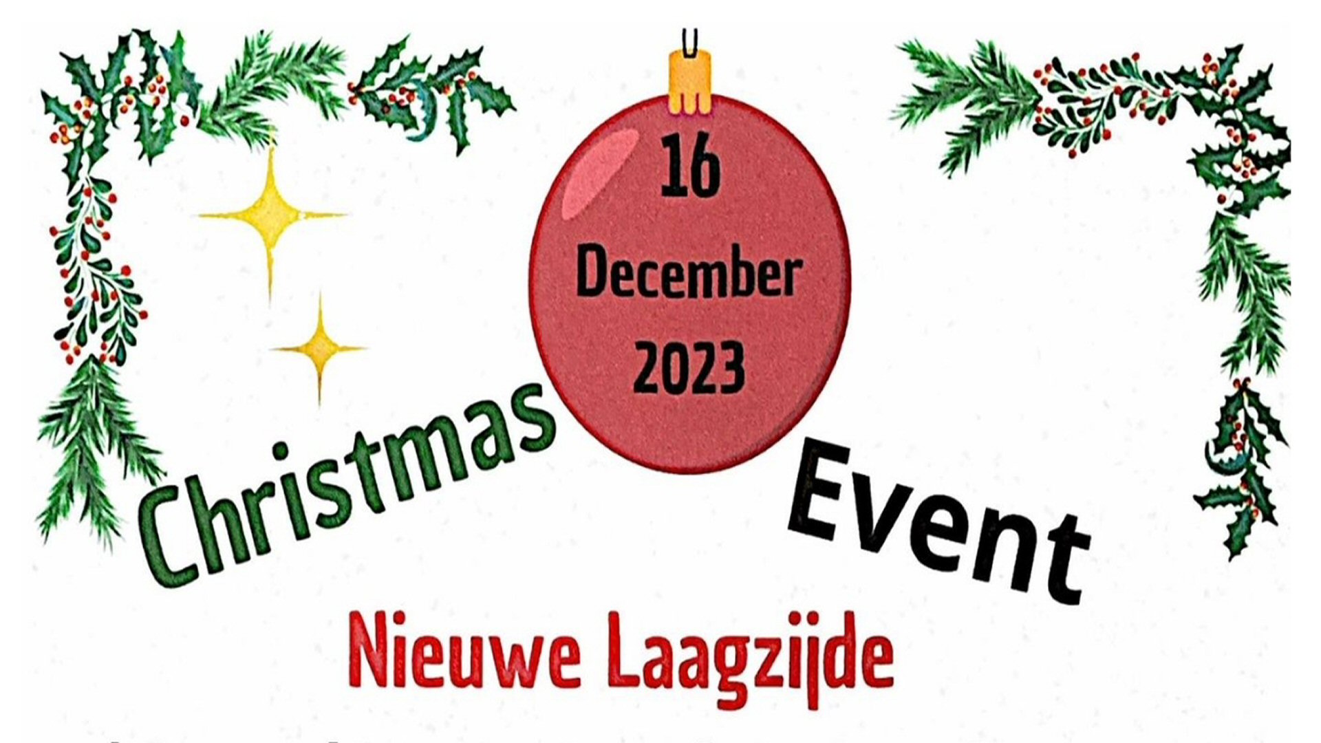 Ook Nieuwe Laagzijde viert zaterdag de Kerst