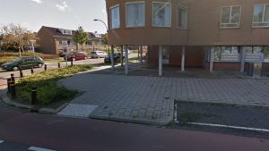 Voetgangersoversteek bij Christoffelhof