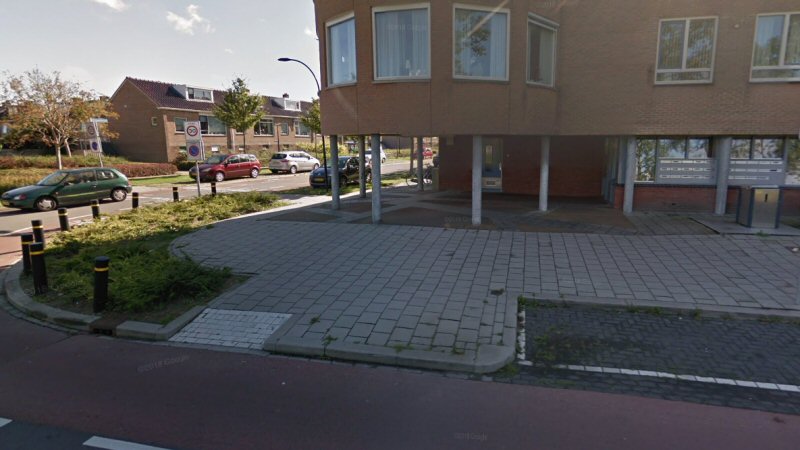 Voetgangersoversteek bij Christoffelhof