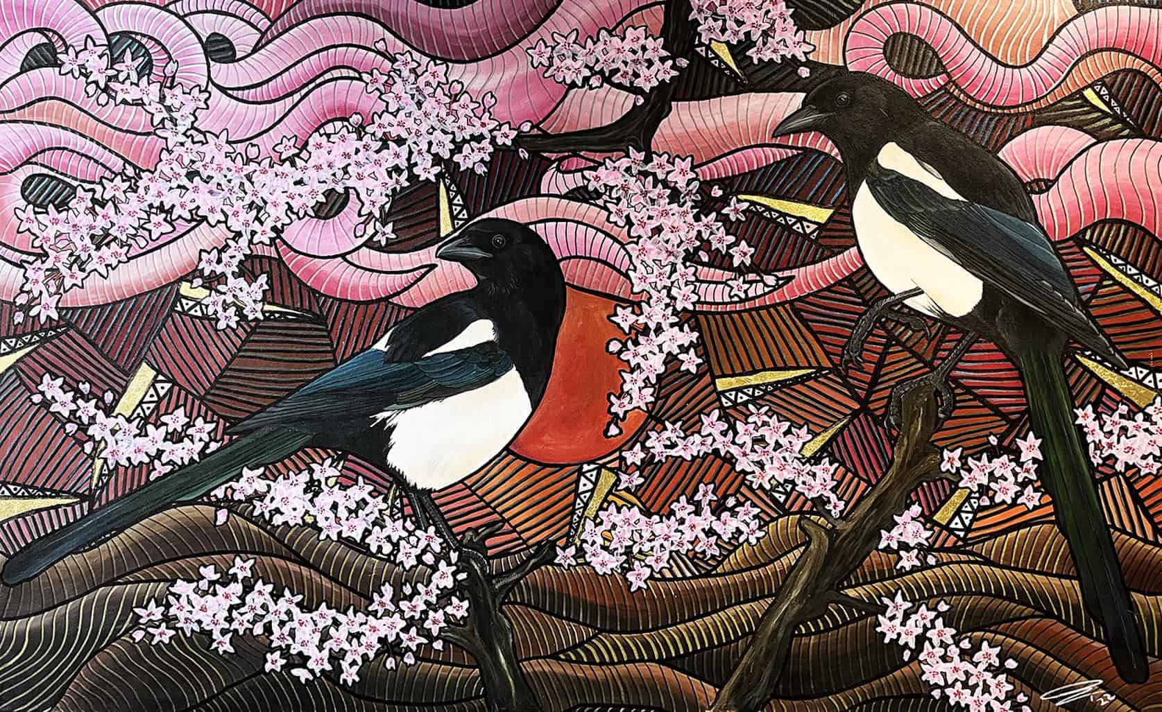 Expositie ‘een ode aan de pracht van de vogels’ in de Cultuurschuur