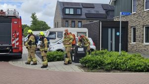 Brandje in container Schagen