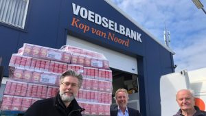 Inzameling DE-punten voor Voedselbank