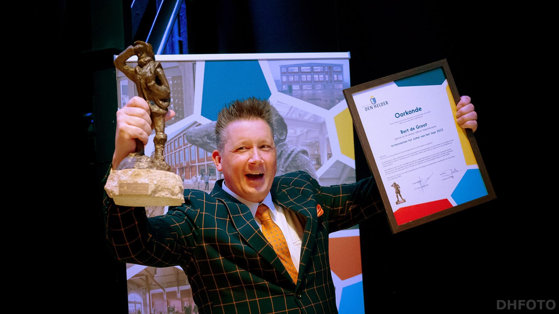 Bert de Groot is de nieuwe Jutter van het jaar