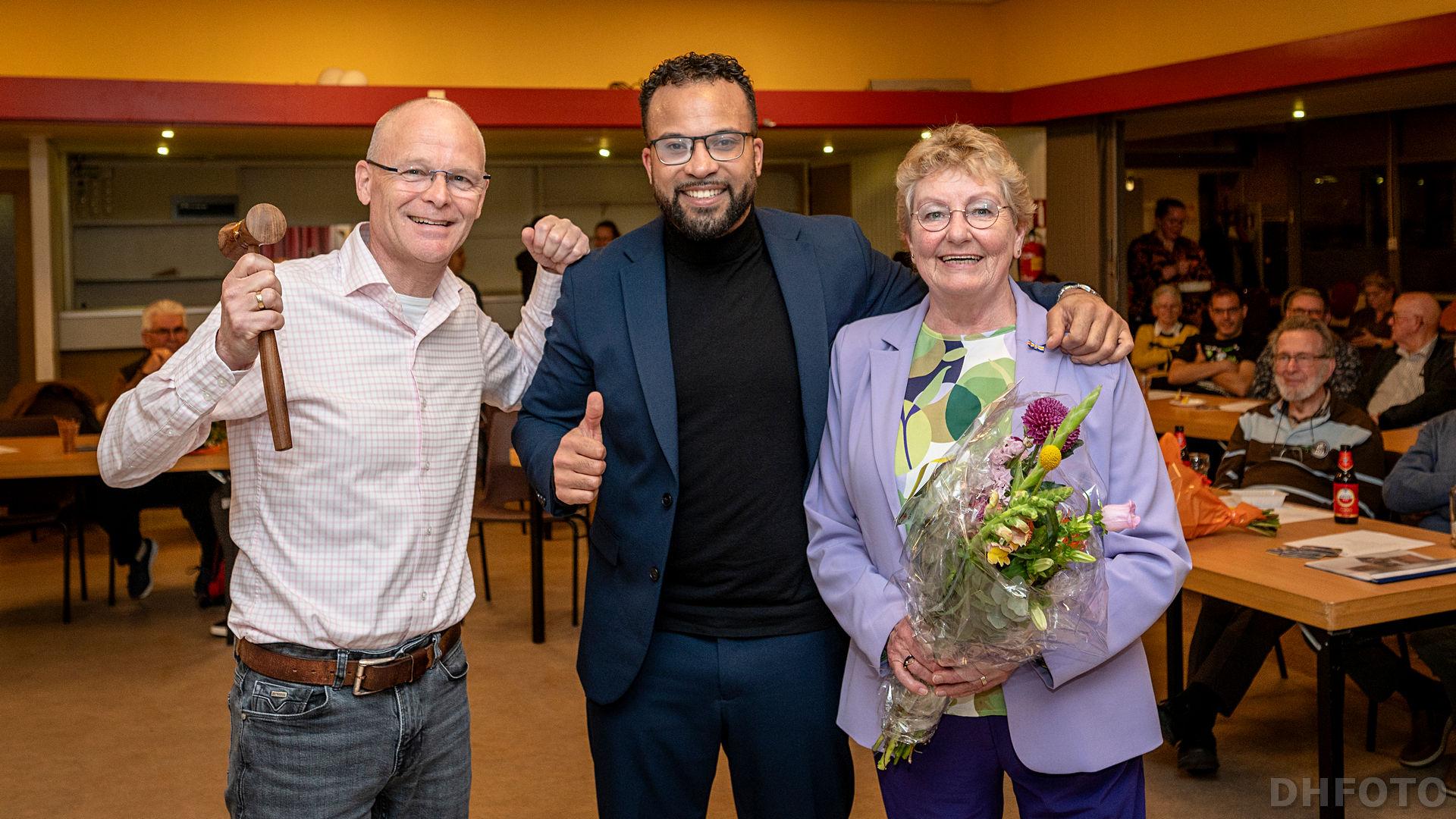 Janny Bosma neemt afscheid met een lach en een traan als voorzitter CSAV Turnlust