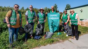 Canal Cleanup langs het Noordhollandsch Kanaal