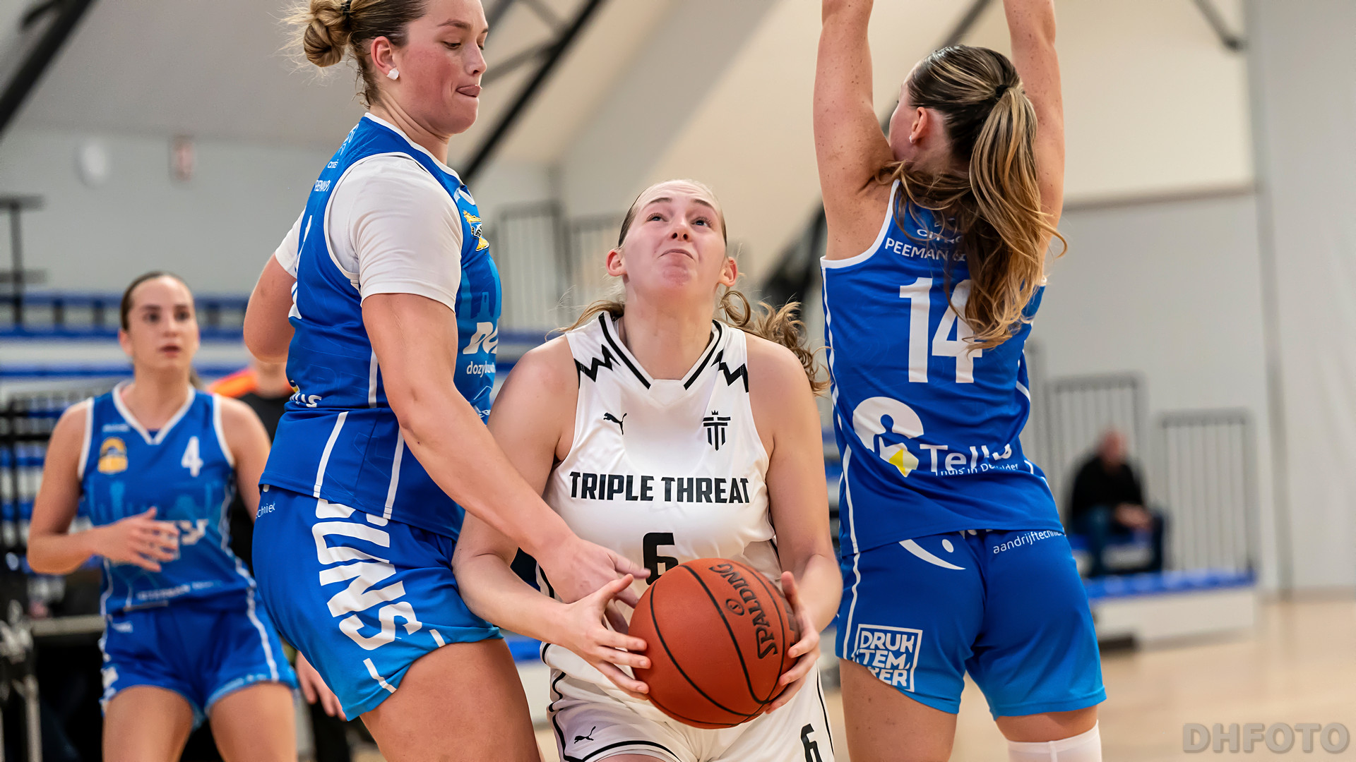 Den Helder Suns dames kunnen Triple Threat niet afstoppen