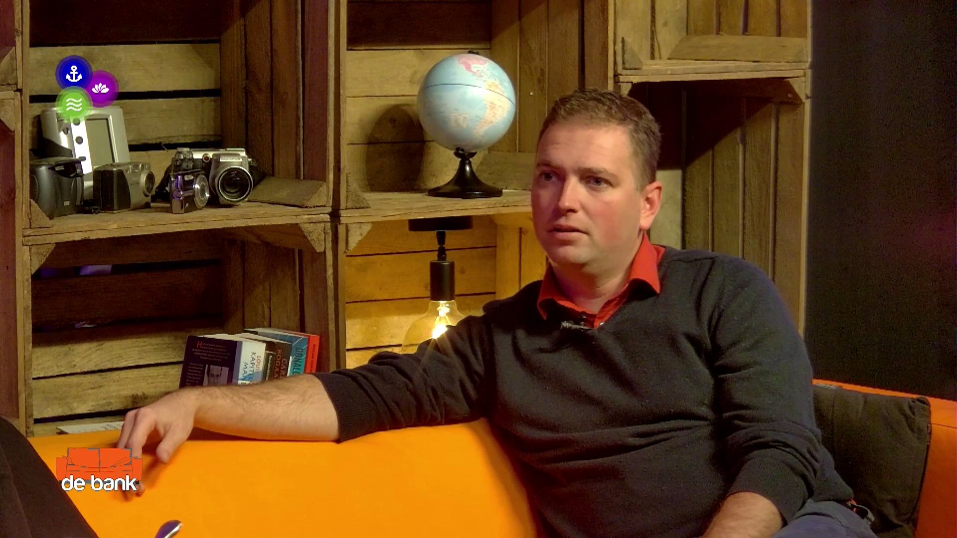 Erwin Dam gast in De Bank