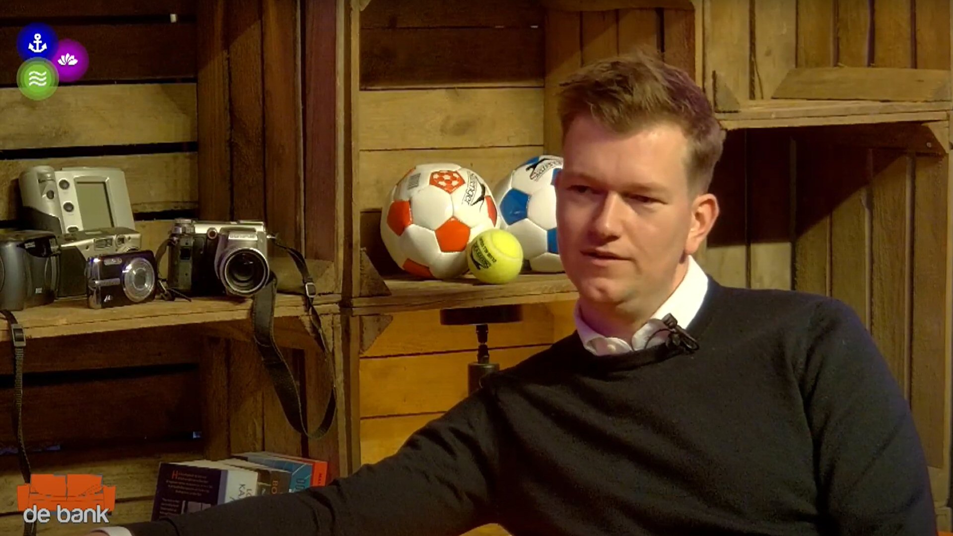 Jort de Vries gast in De Bank