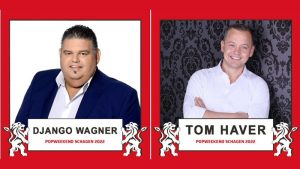 Django Wagner en Tom Haver op Popweekend