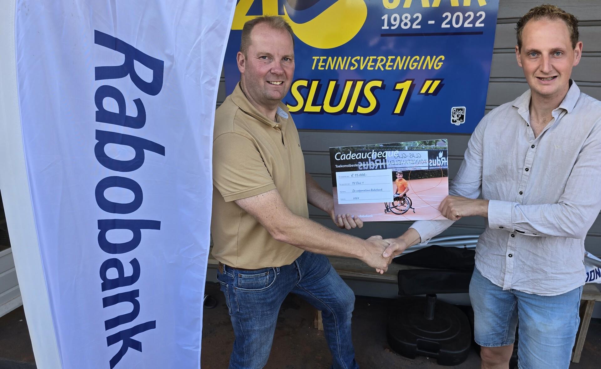 Tennisvereniging Sluis 1 ontvangt € 15.000 voor verduurzaming sportpark