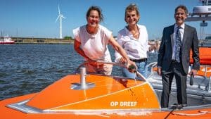 Nieuwe reddingboot voor KNRM Den Oever