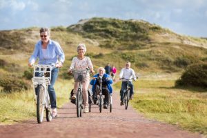 Fietsroute door Kolhorn voor senioren