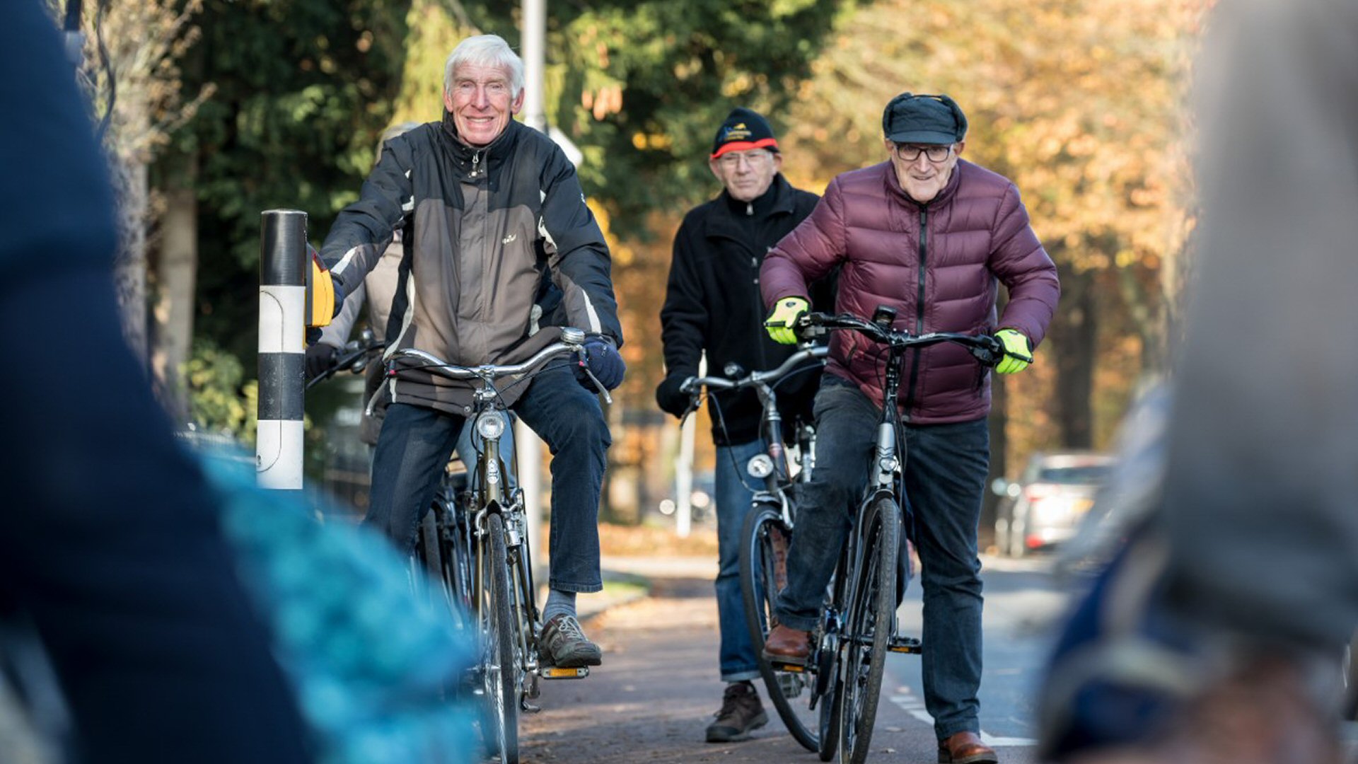 Drie ton voor fietsveiligheid ouderen