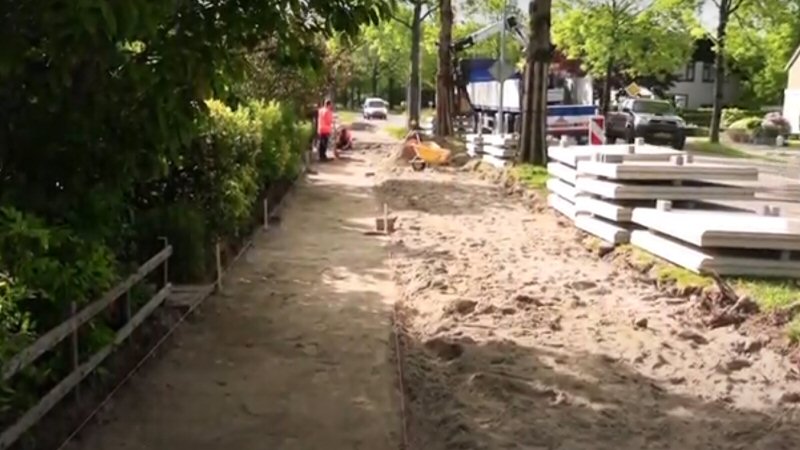 Duurzaam fietspad in Middenmeer