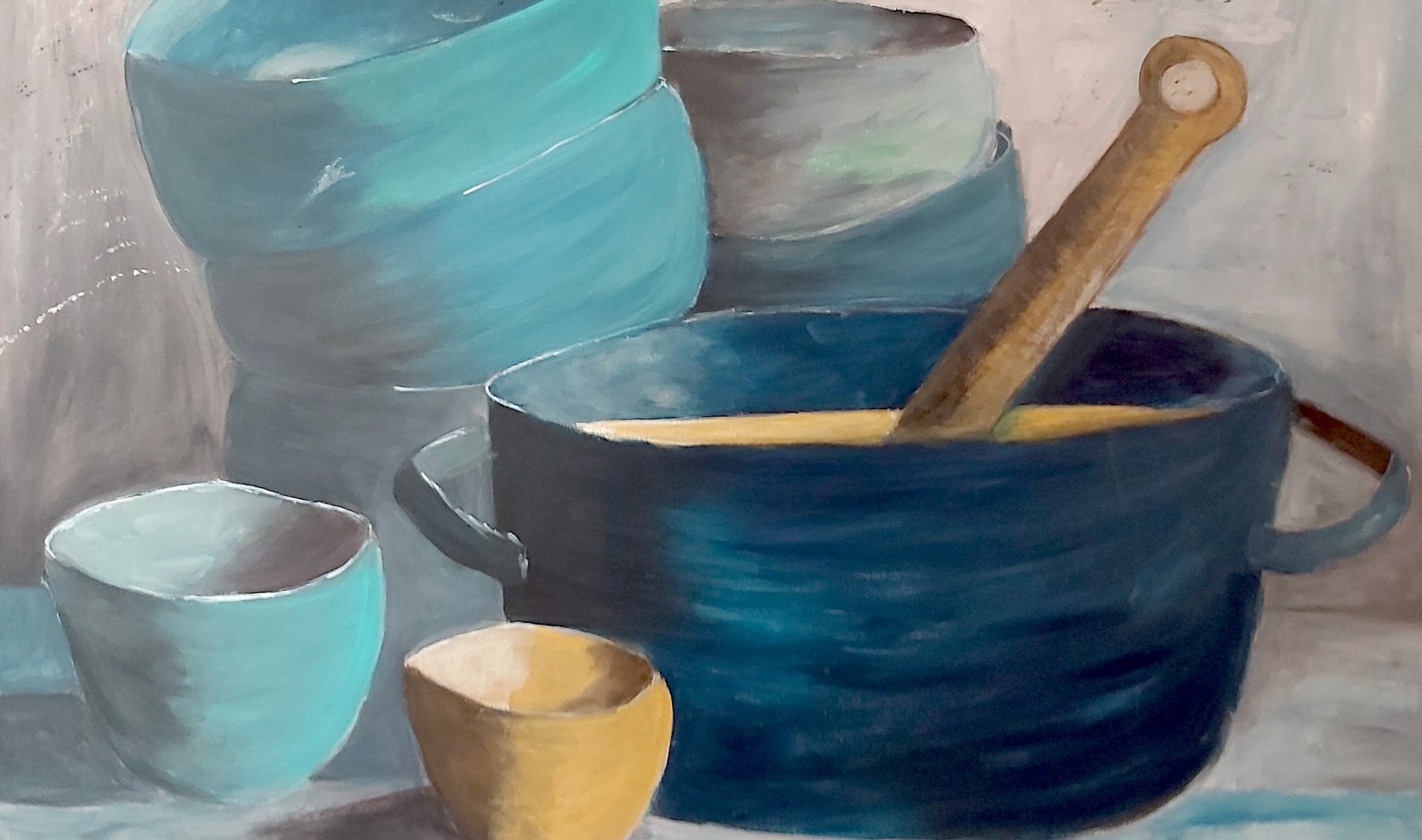 Expositie Elles Emans in bibliotheek Schagen