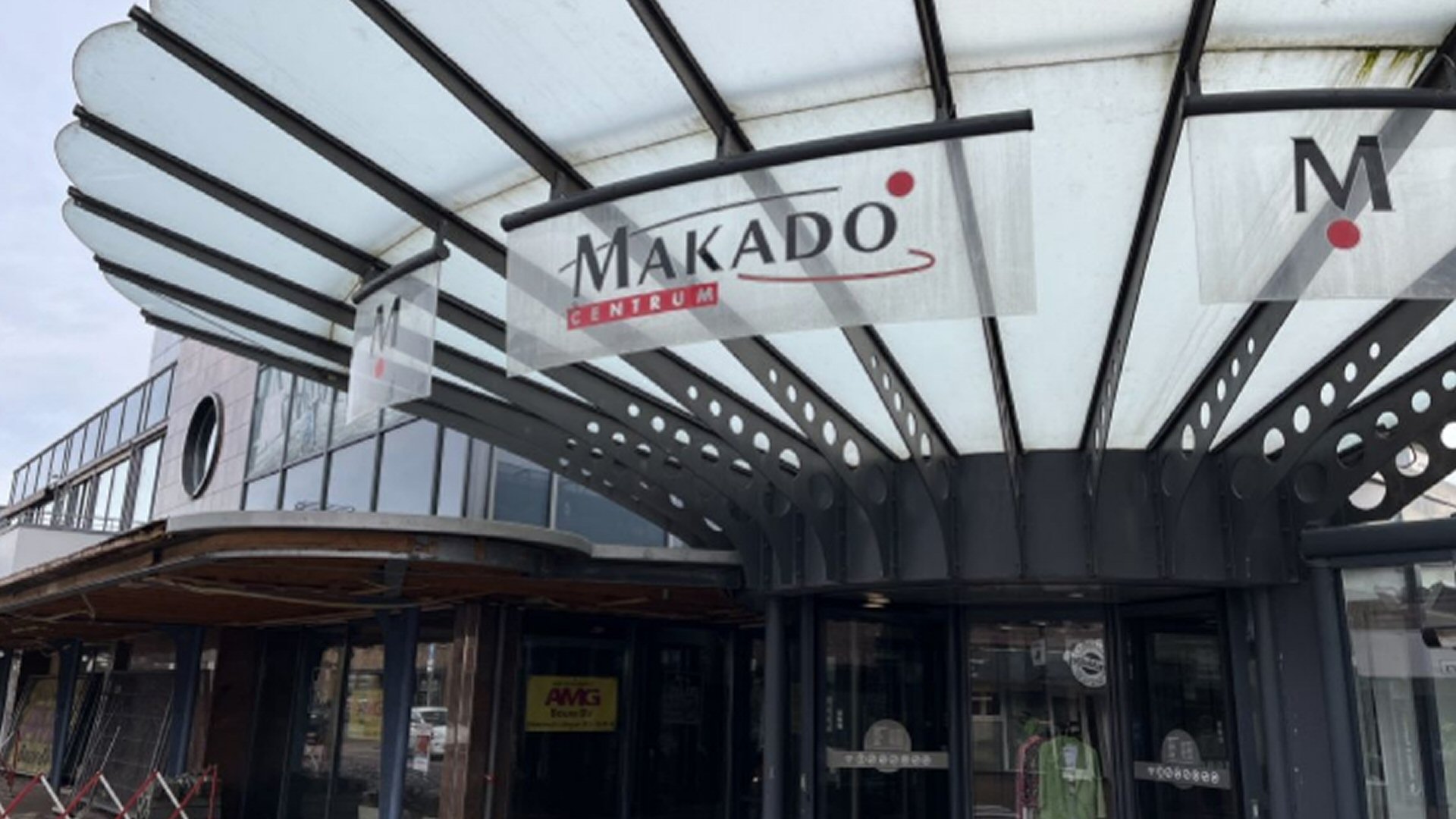 Karakteristieke entree Makado weg