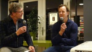 Epke Zonderland bij boekhandel Plukker