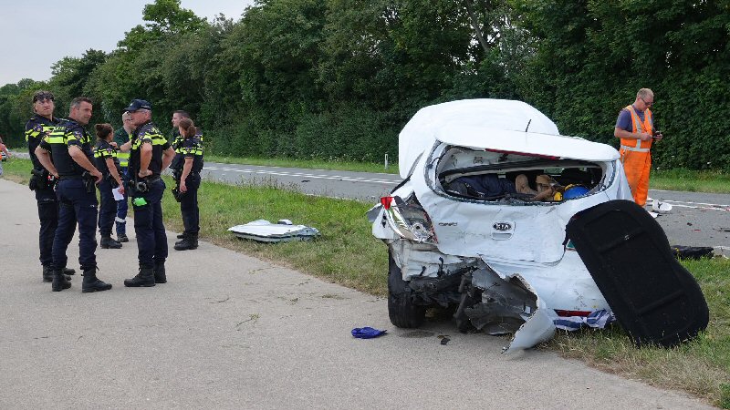 Twee gewonden bij ernstig ongeval Middenmeer