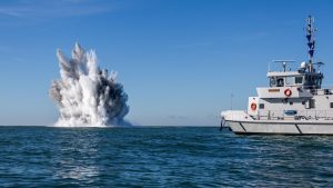 Defensie ruimt drie zware zeemijnen in Vlissingen