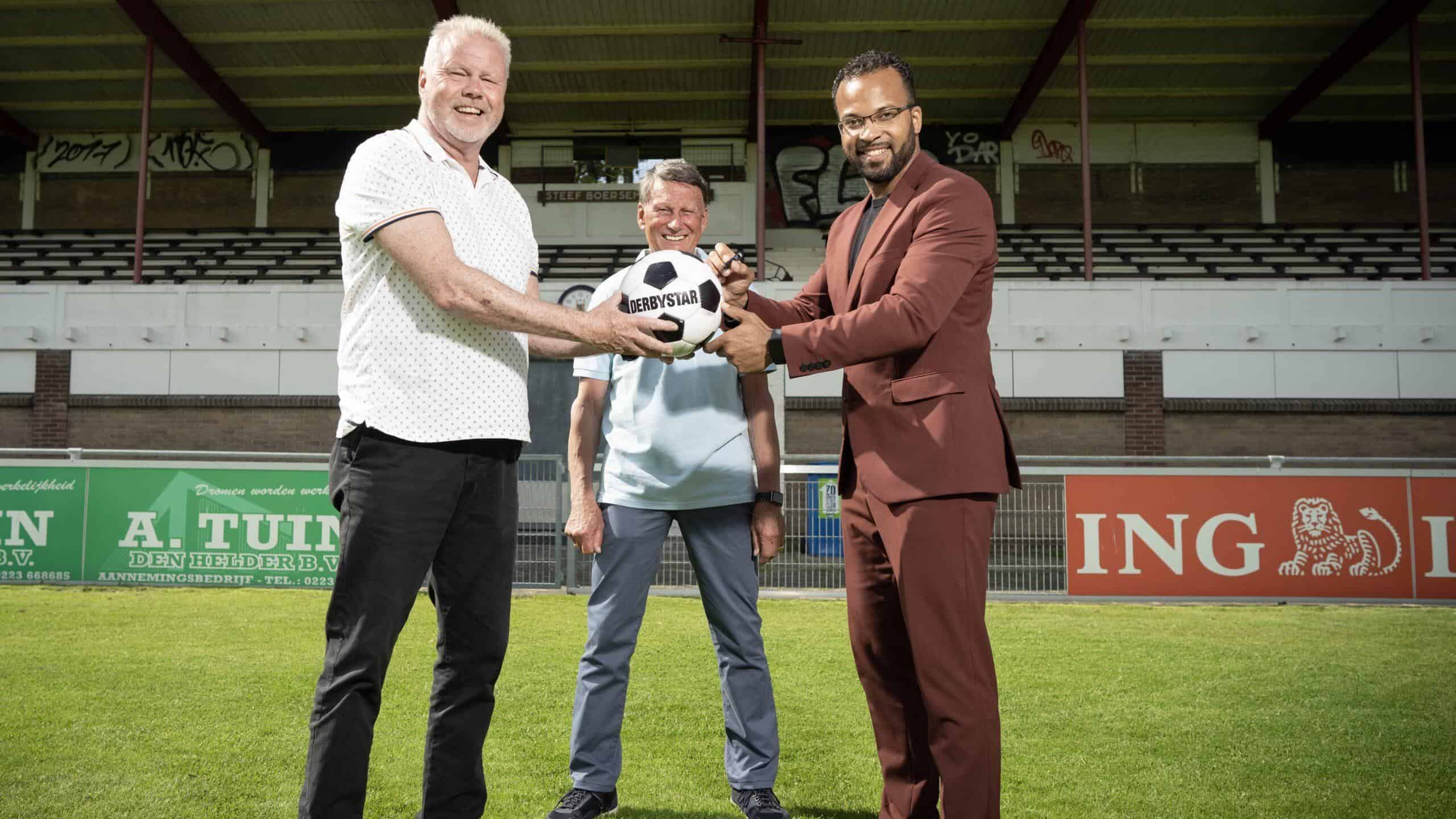 Gemeente Den Helder en FC Den Helder ondertekenen intentieverklaring voor bouw nieuwe tribune