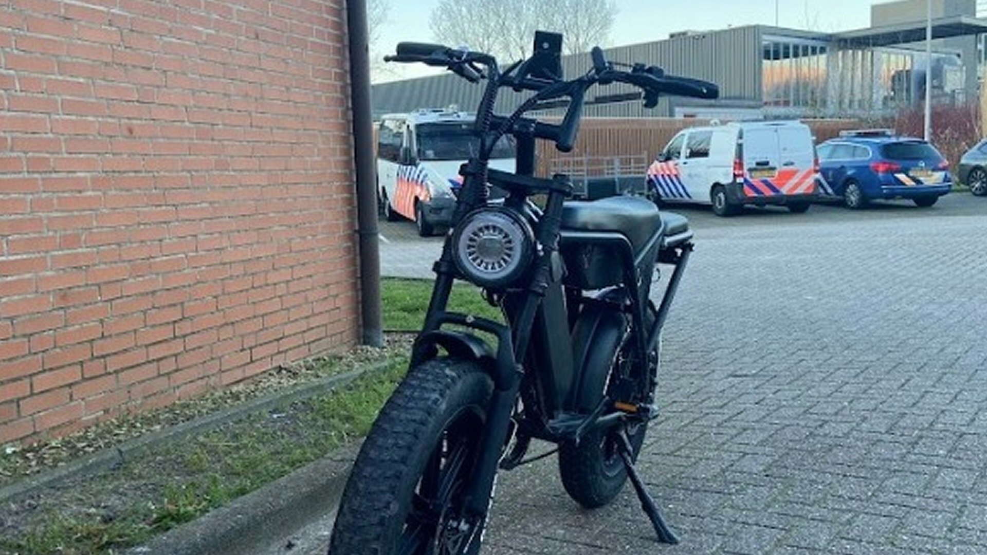 Van wie is deze fatbike?