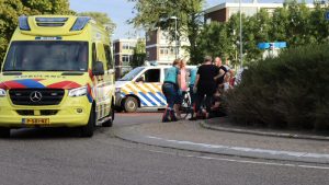 Fietser aangereden op rotonde Den Helder