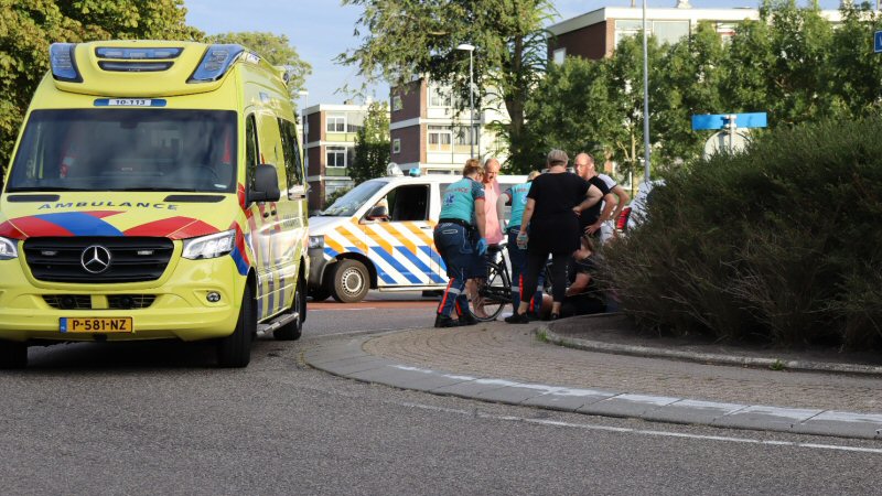 Fietser aangereden op rotonde Den Helder