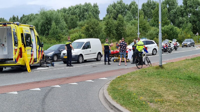 Fietser gewond bij aanrijding Den Helder