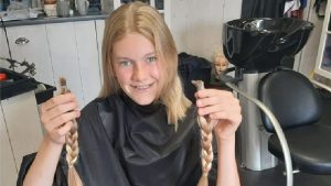 Fleur (11) geeft haar aan kinderen met kanker