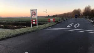 Snelheid Flevoweg verhoogd naar 66 km/uur…