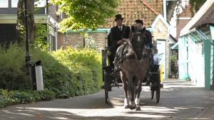 Vrolijk dansend over Westfriese Markt (Video)