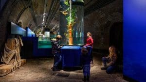 Inktvisavonturen bij Fort Kijkduin tijdens de kerstvakantie