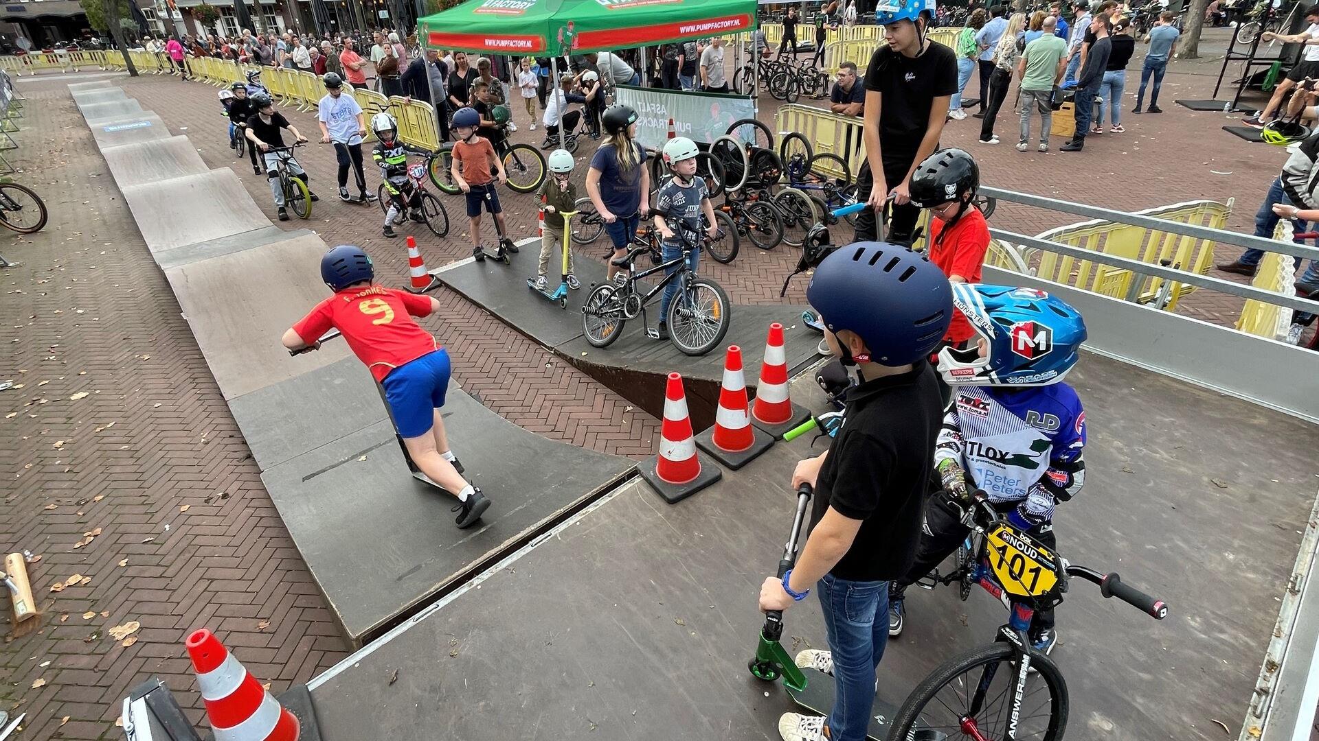Weer zet streep door pumptrack Wieringerwerf