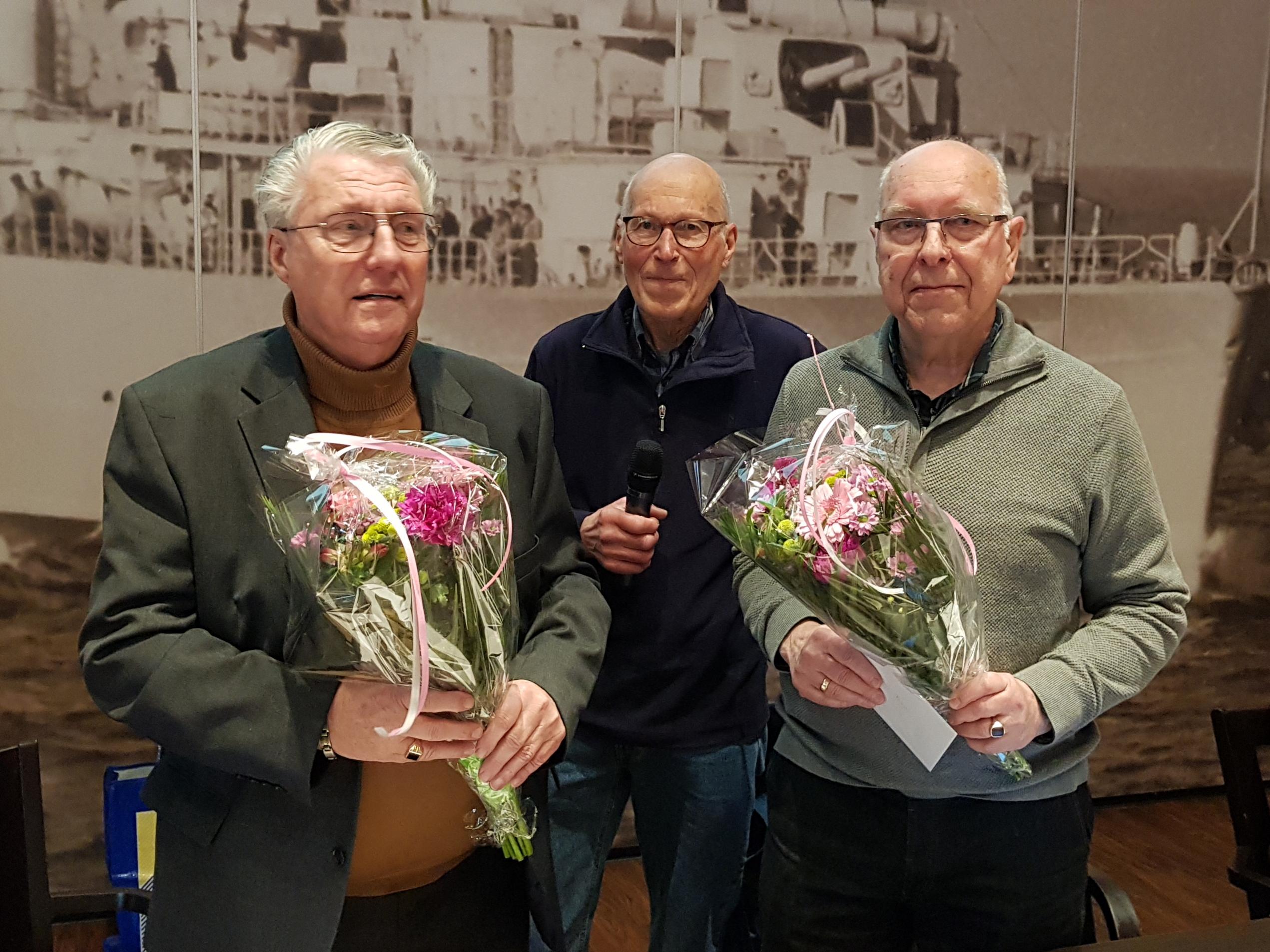 Erelidmaatschap tweetal bestuursleden Oudgediendenvereniging DMI