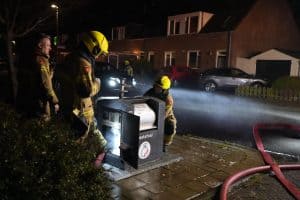 Veel overlast door in brand gestoken ondergrondse containers