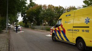 Fietser ten val bij wegversmalling Schagerweg
