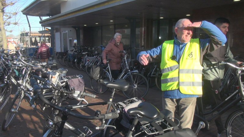 Fietschaos bij Makado