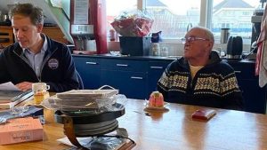 Gouden speld voor Maarten Hollander