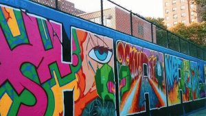 Evaluatie over graffitimuur achter de Lindelaan