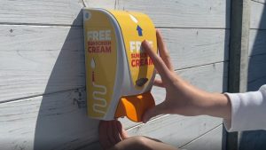 Gratis insmeren in Callantsoog