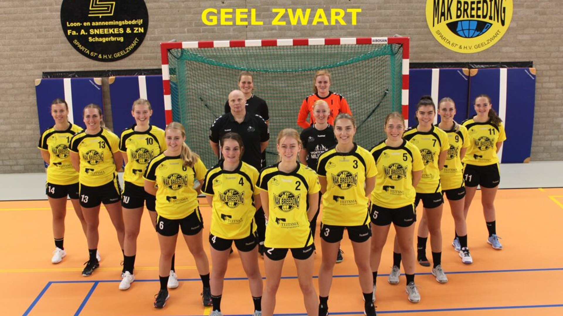 HV Geel Zwart komt uit bij Irene Schouten