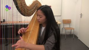 Halina Riteco op auditie bij Conservatorium