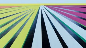 Kunst van oude zonnepanelen
