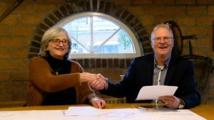 Zandweg gereconstrueerd door twee gemeentes