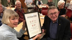 Ambassadeur ‘Westfries’ Henk Kok gehuldigd