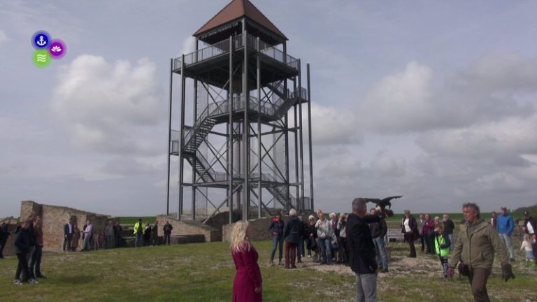 Veel publiek bij heropening ruïne