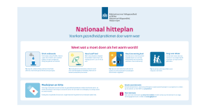 RIVM waarschuwt voor komende hittegolf