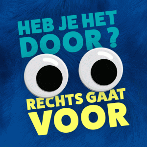 Verkeerscampagne Hollands Kroon: rechts heeft voorrang!